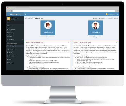 Manager Comparison Tool